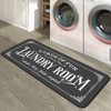 Farmhouse Laundry Room Rug 20"x47" Non Slip Floor Mat Runner