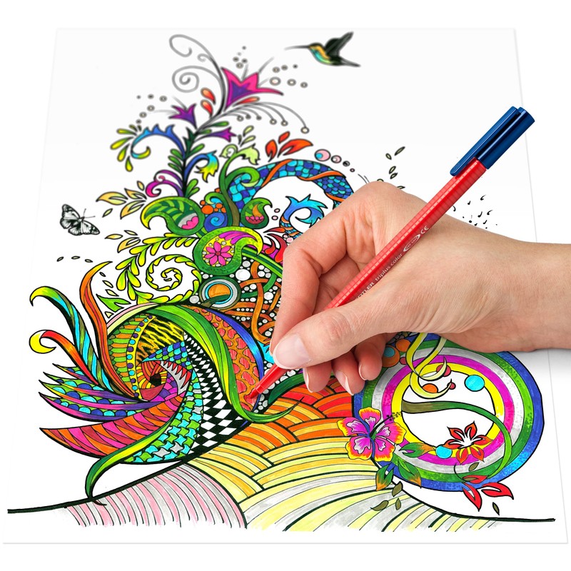 STAEDTLER Triplus celebration 323 C10 TA Fibre Tip Pens Set,