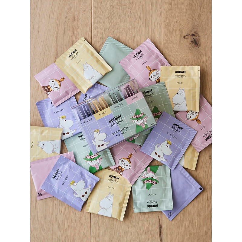 Moomin Arabia Assorted Tea Bags, 20 Pieces