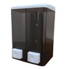 GUSTO Double Wall Mounted Manual Soap Dispenser 500 ml x