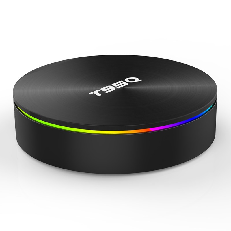 TV Box Dual Frequency WiFi Media Player for Android 8.1