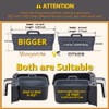 Collapsible Silicone Air Fryer Liners - 2 Pack for Ninja