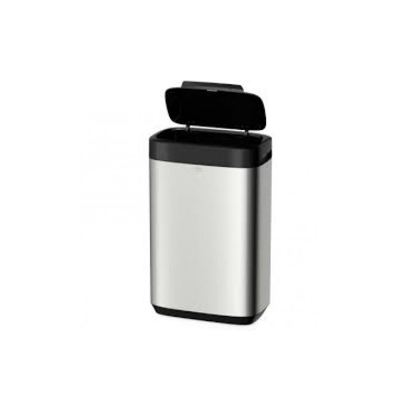 TORK 460015 Swing Lid 50 L Metal Plastic Black Pack