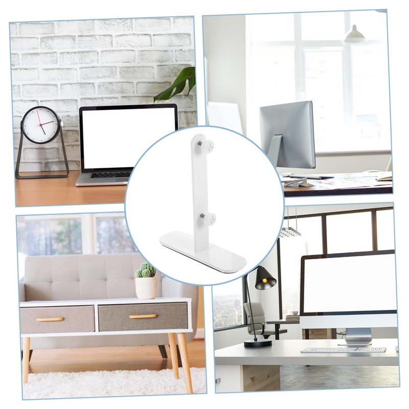 VILLFUL Pegboard Mount Bracket 2pcs Desk Accessories Heavy Duty Metal