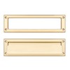 ZAUYX 1 Pack 13inch Polished Brass, Solid Brass Heavy Duty