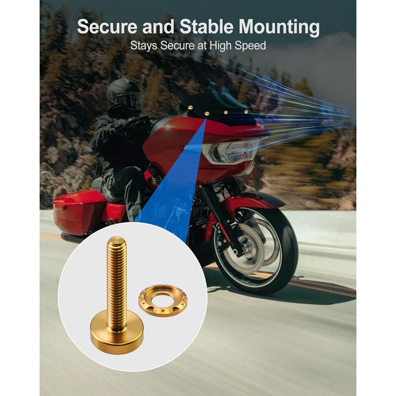 Windshield Screws Fit for Harley Touring FLTRX Road Glide FLTRXS