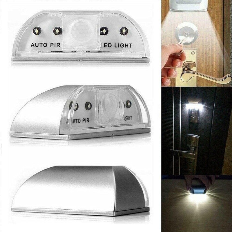 MIAOERJING Keyhole Light Lamp Battery Operated PIR Infrared IR Wireless