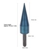 Screw Cone Drill Bit Square Shank Firewood Splitter Drilling Wood