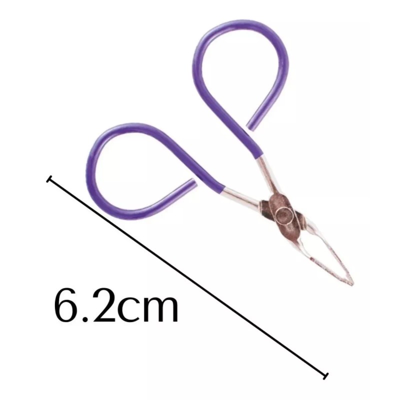 Curtis 6 Pzs Mini Pinza Para Depilar Ceja, Nariz, Unisex