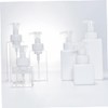 CAXUSD 4pcs 650ml Travel Shampoo Foam Pump Bottles Pp Petg