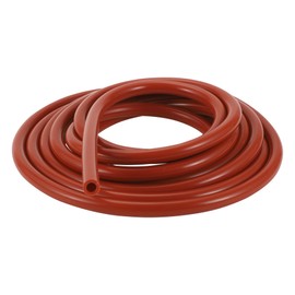 Hihaha Silikon-Vakuumschlauch für Automobil-Vakuumsysteme Hochtemperatur 15Ft 5/16" 8mm ID 2.5mm Dicke 1 Stück Rot