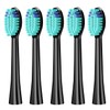Testina Ricambio per 7MAGIC Spazzolino Elettrico (black,5pc)