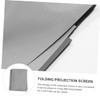 Gatuida Folding Projector Screen for Use Wall-Mounted Cinema Cloth Non-Deformation