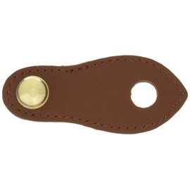[KIWAYA] PPS-BR Genuine Leather PU Pin Strap, Brown (BRN Brown Pin Strap That Can Be Attached to End Pins or Jacks)