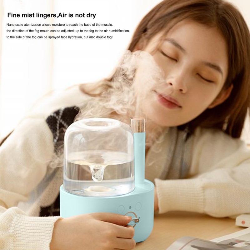 Waterspout Aroma Humidifier Multifunctional One Piece Design Mute USB Essential