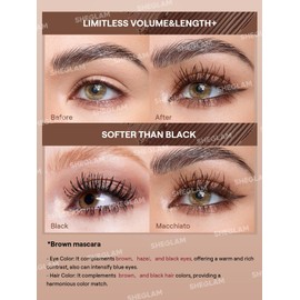 SHEGLAM All-In-One Volumen & Länge Mascara Wasserfest-Macchiato