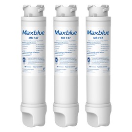 Maxblue Refrigerator Water Filter Replacement for Frigidaire EPTWFU01® Pure Source Ultra II, FPBC2277RF, FPBG2277RF, FGHB2868TP, FFHD2250TD, FGSC2335TF, FGSC2335TD, LGHD2369TF, FPBS2777RF, Pack of 3