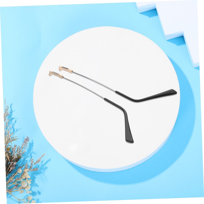 LALAFINA Metal Glasses Replacement Temple Arms Non Slip Lightweight Eyeglass