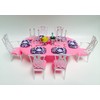 My Fancy Life Dollhouse Furniture - Dining Room Play Set