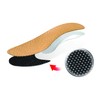 Kaps Apoyo Kids, Premium Luxury Orthopaedic Leather Footbed Insoles -