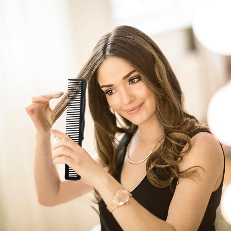 UNVOJL Flat Top Combs Plastic Hair Cutting Comb Flat Top