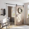 SMARTSTANDARD 8.2 FT Barn Door Hardware Kit -Sliding Barn Door