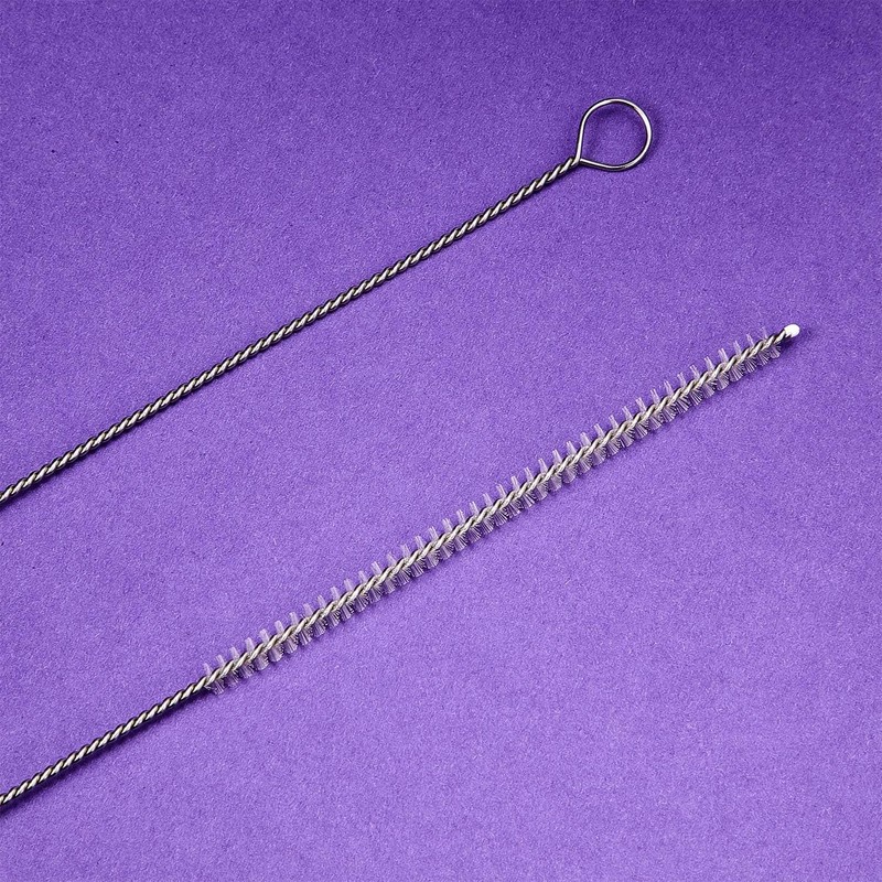 4 Pieces Feeding Tube Brushes, Long Pipe Cleaners Straw Cleaning