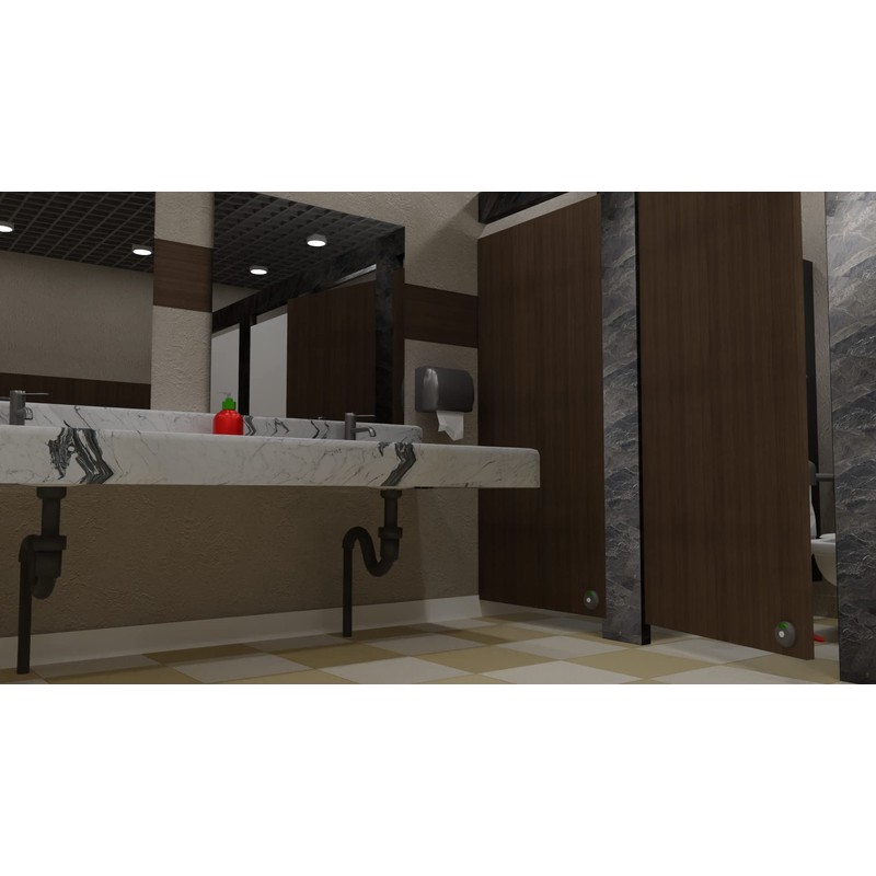 Futlatch Hands-Free Bathroom Partition/Stall Door Latch | Latches & Unlocks