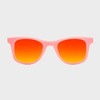 SIROKO Unicorn Surf Sunglasses, Intense orange/pink peach