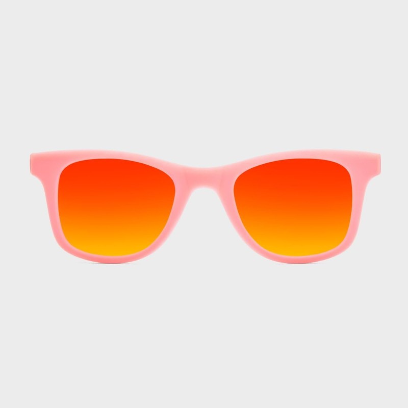 SIROKO Unicorn Surf Sunglasses, Intense orange/pink peach