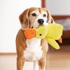 Beojonvy Interactive Dog Toy, Indestructible, Anti-Stress Duck Dog, Squeaky Toy,
