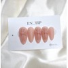 Wang Chrome Hearts Handmade Nail Tips - Long Stiletto /