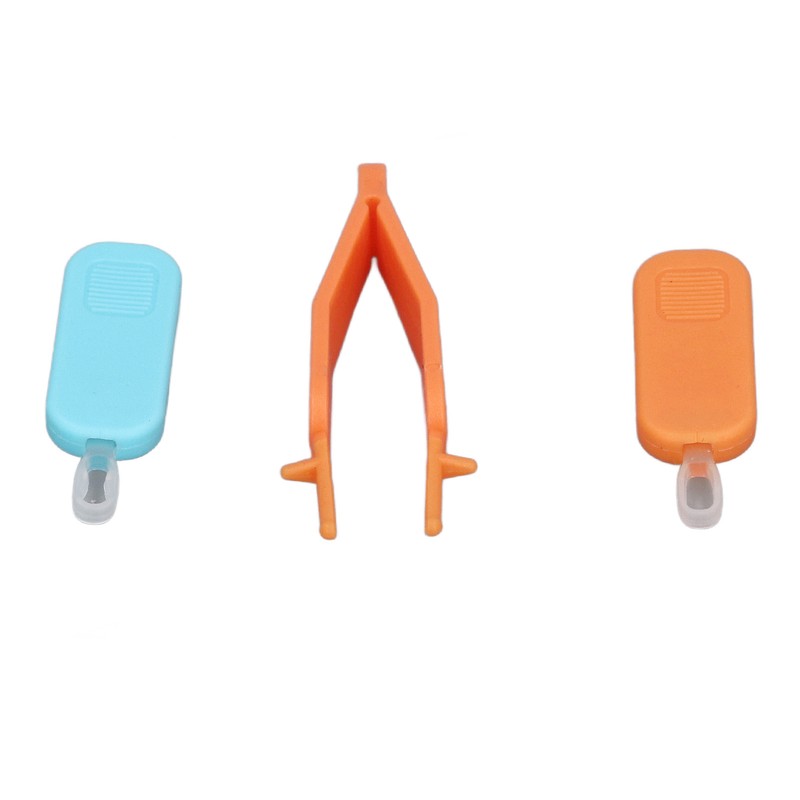 Baby Ear Nose Cleaner Set TPR Portable Double Head Safely