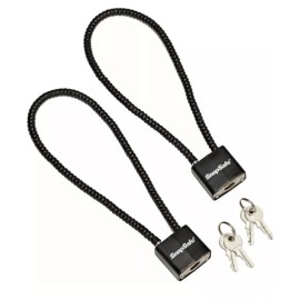 Snapsafe Lock Box Security Cable w/2 Padlock/4 Keys 2/Pack 75281