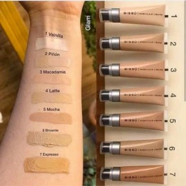 Maquillaje Líquido Bissú 28 Ml Cobertura Alta Natural                                                                                                 