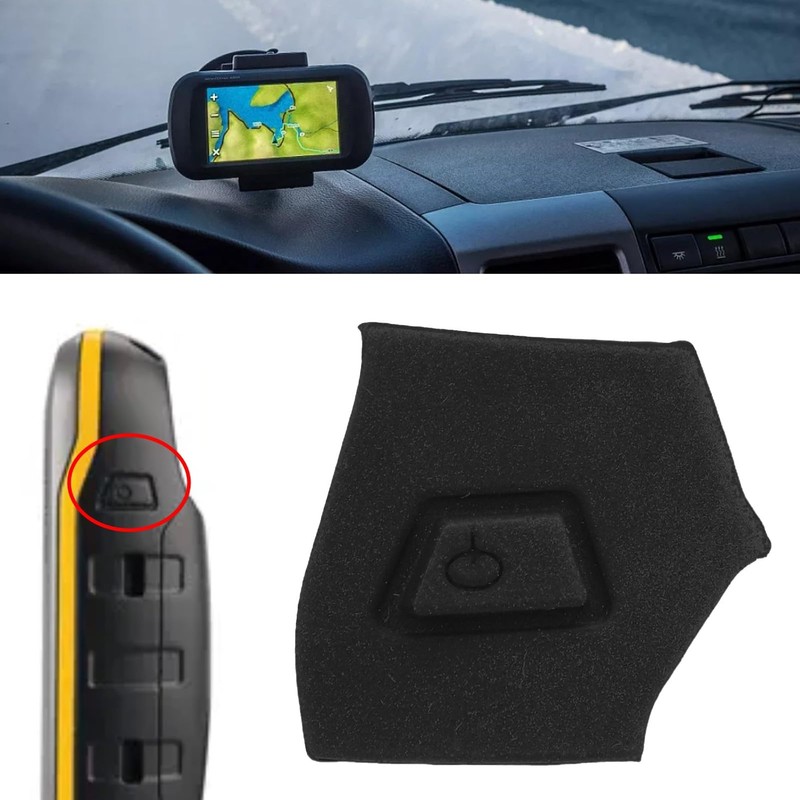 Rubber Power Button Replacement, Lightweight GPS Button Design, Comfortable Grip,