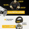 MGI SpeedWare 3-Wire Universal Ignition Key Switch for Cars, Buggies,