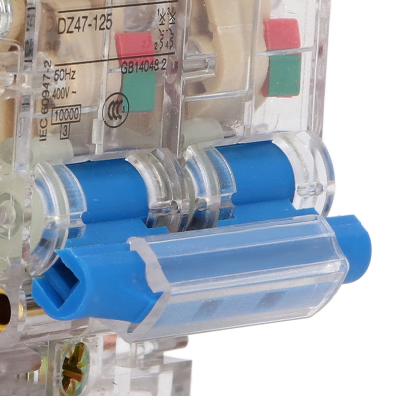 Transparent Circuit Breaker 2P High Sensitivity Easy Observation Circuit Breaker