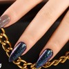 Bluesky Gel Nail Polish, Elektra Galaxy 6, Purple/Multi-Glitter, UV/LED Soak-Off