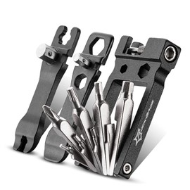 ROCKBROS Bicycle Multi-Tool 20-In-1 Multitools Foldable Repair Tool Set Made of Stainless Steel