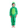 Party City Dinosaur Fighter Cosplay Costume For Kids, Green