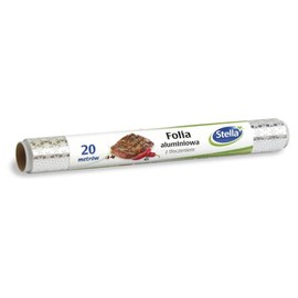 Stella Aluminium Foil with Stamp 20m Roll