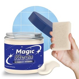 Quita Sarro, Potente Crema Pulidora Profesional de 500 Gramos, Elimina Manchas de Agua, Gotas, Sarro, Cochambre de Varias Superficies, Incluye Fibra Blanca