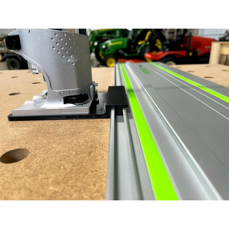 ToolCurve's Guide Rail Adapter Compatible with Bosch Colt 1HP Router