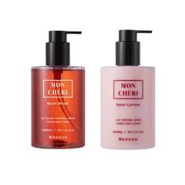 비단부티크 몽쉐리 명품 체리 바디워시 & 바디로션 듀오 Mon Chéri Luxury Cherry Body Wash & Body Lotion Duo