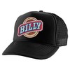 Trucker Hat Billy Beer Drink Vintage Snapback Cap (Black)
