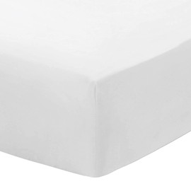 Dudu N Girlie Chicco Next to Me Crib Sheets Fitted 51 x 85 | Nexttome Crib Sheets | Hypoallergenic Toddler Bed Sheet Breathable Easy Care | Junior Bed sheets (Pack of 2, Yellow & White)