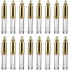 Botellas para Brillo de Labios 8ml, Plástico, 16 Piezas Dorado,