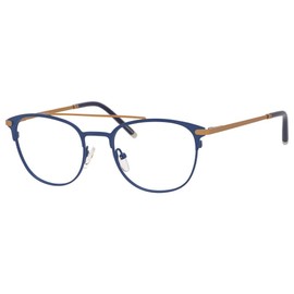 Ernest Hemingway H4832 Women’s Round Reading Eyeglasses in Navy/Bronze 49 mm