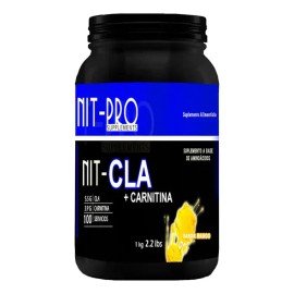 Cla  Carnitina En Polvo Suplemento Nit-pro 1kg 100servicios                                                                                           
